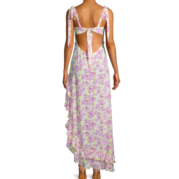 FOR LOVE & LEMONS Caroline Floral High-Low Dress - Picture 5 of 6